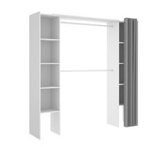 Vestidor con cortina Suite 180