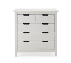 Cómoda JULIETA 5 cajones blanco