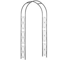 Arco de Jardín Metal Outsunny, terraza y jardín - jardinería
