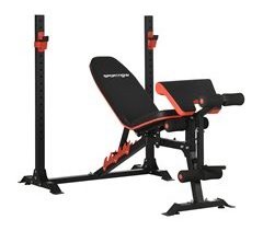 Banco de Musculación Acero, PU SPORTNOW, deportes y ocio - pesas