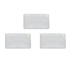Conjunto de 3 Almohadas Infantiles Transpirables en Tejido de Bambú