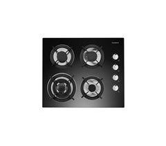 Placa cristal gas CORBERÓ CPCGY2304N 4 zonas 60cm negro 