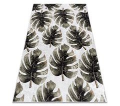 Alfombra lavable MIRO 52102.801 Hojas de monstera 160x220