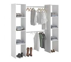 Vestidor Abierto Modular Custom 2 Modulos A