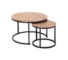 Set de 2 mesas 70x70