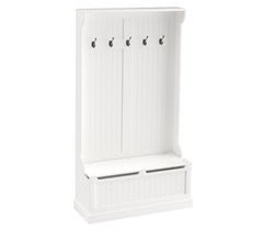 Perchero con Banco MDF HOMCOM, hogar - muebles de recibidor