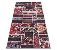 Alfombra lavable ANDRE 2305 Oriental patchwork 80x150