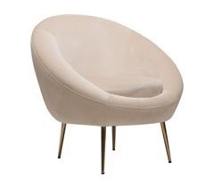 Sillón de terciopelo