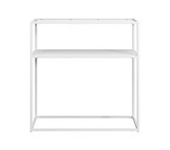 Mesa consola Kuhmo con estante adicional 80
