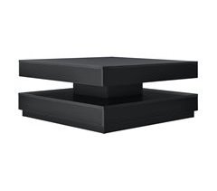 Mesa de centro Florenz con tablero giratorio aglomerado 76x76
