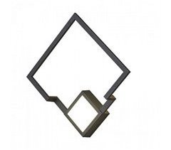 Aplique Pared Aluminio Serie Boutique