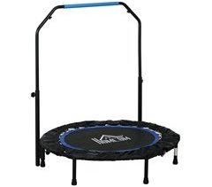 Trampolín de Fitness Acero, PP HOMCOM, deportes y ocio - fitness