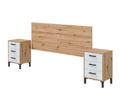 Cabezal con Mesitas Estilo Nórdico