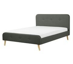 Beliani Cama con somier Poliéster RENNES