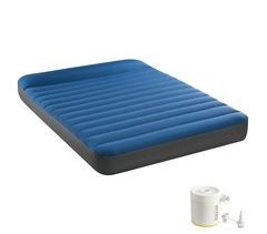 Colchón hinchable doble TruAire Camping Matress c/hinchador incluido INTEX