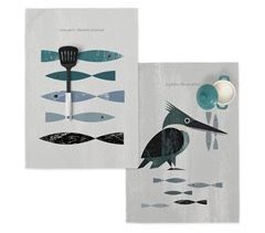 Kingfisher Paños de cocina