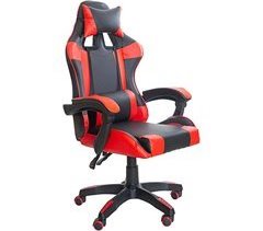 Silla Gaming Ergonómica, Giratorio 360º, Reposacabezas, Reposabrazos y Cojín Lumbar