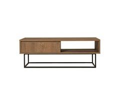 Mesa de café efecto madera