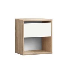 Mesita De Noche Juvenil Con 1 Cajon 28