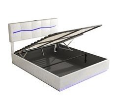 Cama con almacenamiento 200x160