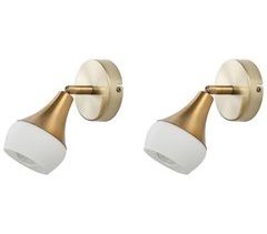 Beliani Lámpara de pared ANTLER