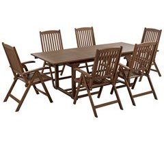 Beliani Conjunto de comedor AMANTEA