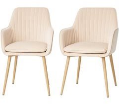 DUPI Sillón de Comedor JAVEA (Pack 2 Unidades)