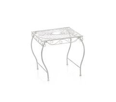 Mesa jardin de hierro Zarina 49x45
