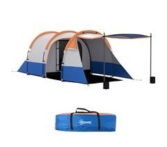 Tienda de Campaña Poliéster, PE Outsunny