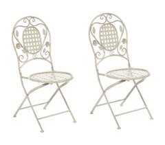 Beliani Silla de jardín BIVIO