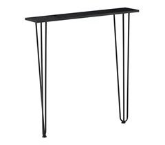 Mesa consola  Kokemäki patas de horquilla metal/MDF 80