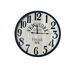 Reloj de pared NEW YORK de 50cm marca Conforama 