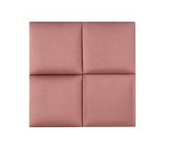 Set de 4 paneles de pared acolchados Carpino terciopelo 30