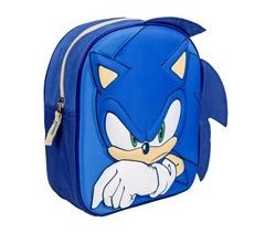 MOCHILA INFANTIL 3D APLICACIONES SONIC