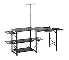 Armario de Camping Aluminio, Acero Outsunny