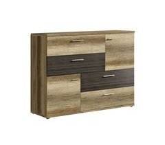 Aparador 2 puertas 4 cajones SKIVE