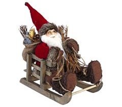 Santa Claus en trineo