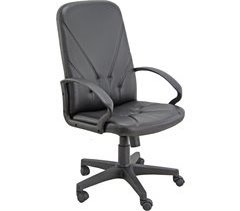 Silla de director DANTE cuero negro