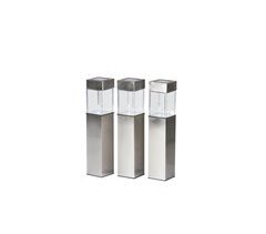 Set 3 lámparas solares marca GRUNDING 39cm