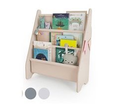 Librería infantil MAMOI de madera y tela 52