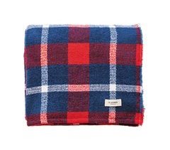 Manta de punto hilo teñido El Ganso