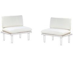 Beliani Funda para cojín FRASCATI