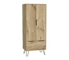 Armario Augusta, con 1 cajón y patas Horquilla