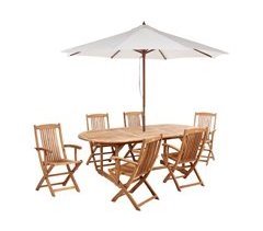 Beliani Conjunto de comedor MAUI II