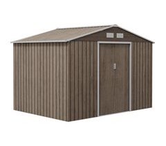 Cobertizo de Jardín Acero Galvanizado Outsunny