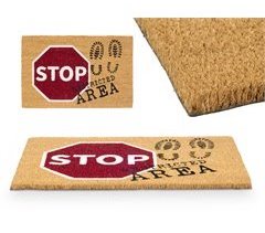 Felpudo fibra de coco 40x60cm STOP