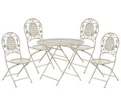 Beliani Conjunto de comedor BIVIO