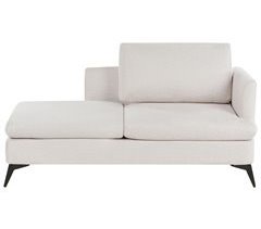 Beliani Chaise longue derecho Poliéster SIEVOZ