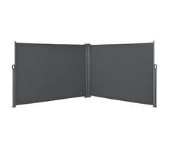 Toldo lateral doble Alcazaba - exterior - acero y poliéster 300x300