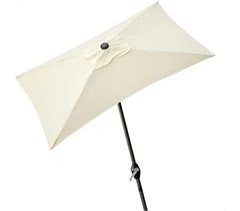 Parasol balcón mástil aluminio Aktive Garden 120x200